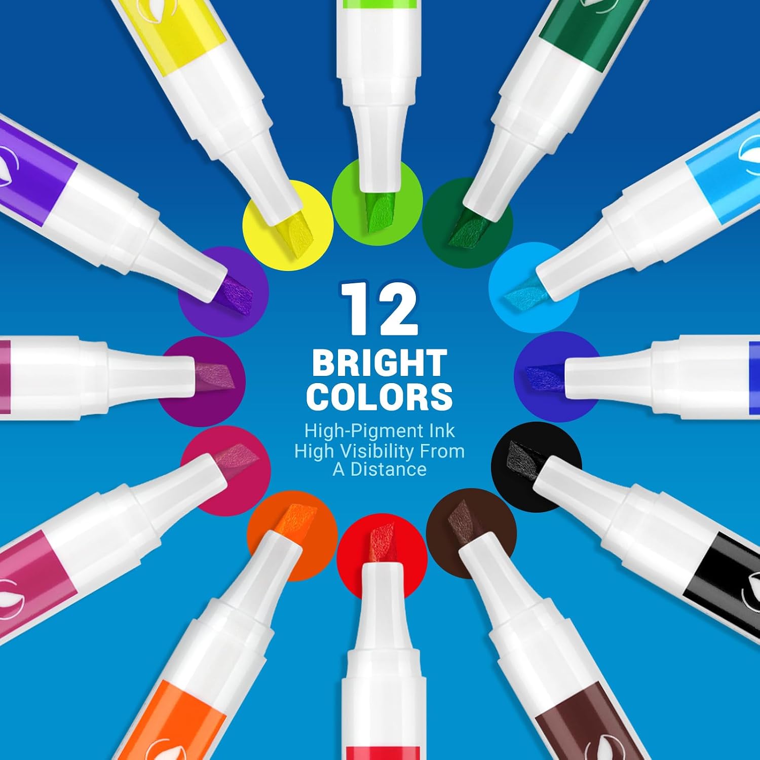 SFAIH Chisel Tip Dry Erase Markers, 48 Pack, Black, with Magnetic Eraser | 1s Quickly Dry, Low Odor, Versatile Lines, White Board Markers for Office, Essential Supplies for Teachers, Back to School